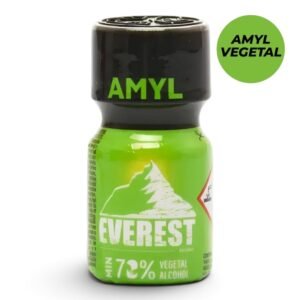 Everest Green Amyl 10ml glass bottle packaging.