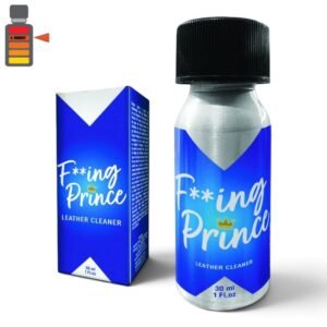 F**ing Prince Amyl 30ml aluminum bottle packaging.