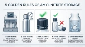 w to store and care for your poppers