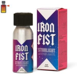Iron Fist Starlight Innovative Multi-Component Super Amyl 24ml bottle and collector box packaging.