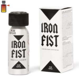 Iron Fist Berlin 24ml authentic aluminum bottle packaging.