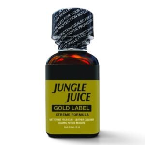 Jungle Juice Gold Label Amyl 25ml bottle packaging.