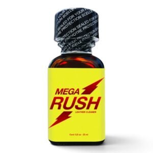 Mega Rush Amyl 25ml bottle packaging.