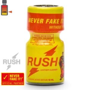 Rush PWD Smooth Propyl 10ml glass bottle packaging.