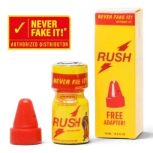 Yellow Rush Propyl 10ml bottle with inhaler cap packaging.