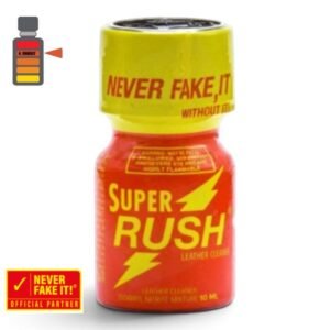 Super Rush Amyl 10ml bottle packaging.