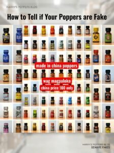 How to Tell if Your Poppers are Fake